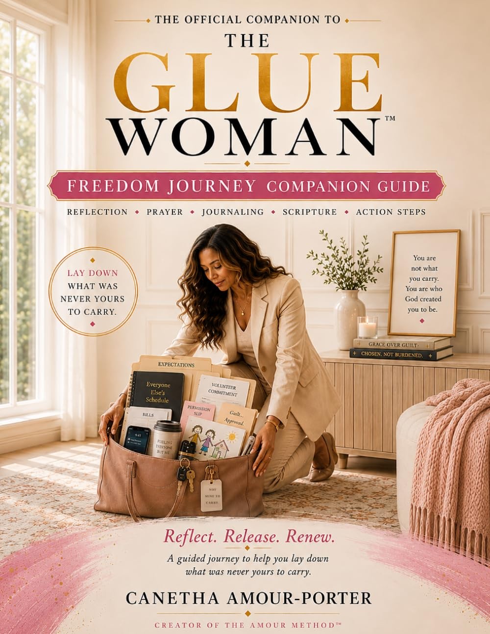 The Glue Woman Study Guide and Companion Workbook cover